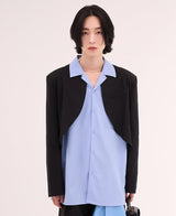 サマーリネンボレロブレザー / [MADE] Summer Linen Bolero Blazer
