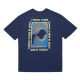 タワーグラフィックTシャツ / TOWER GRAPHIC T-SHIRTS [NAVY]