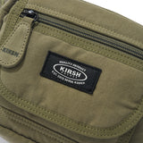 ポケットビンテージウォッシングミニクロスバッグ／POCKET VINTAGE WASHING MINI CROSS BAG [KHAKI]