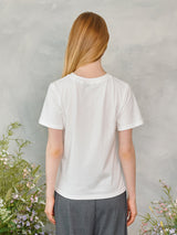 ローズガーデンTシャツ / Rose Garden T-Shirt (Ivory)