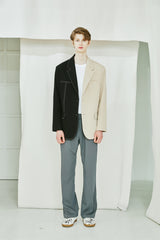HALF STITCH SINGLE BLAZER (6538813145206)