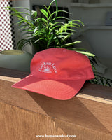 CAT SUN LOVE BALL CAP_CORAL