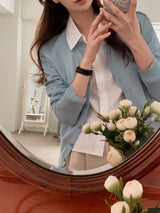 RE Cashmere Round Knit Cardigan (12color)
