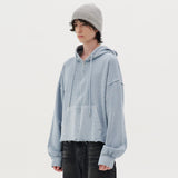 PIGMENT STUDS HOODIE (BLUE)