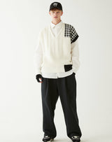 マルチパッチケーブルベスト/MULTI PATCH CABLE VEST IVORY