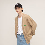 [UNISEX] G logo floating knit cardigan (6686017093750)