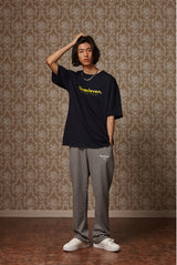 Pigment washed training pants - Grey (4622123204726)