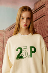 センスロゴスウェットシャツ / 25P SENSE LOGO SWEAT SHIRTS_CREAM