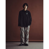 ピグメントウォッシュドクリースパンツ / PIGMENT WASHED CREASE PANTS_GR