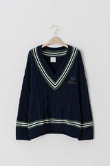 ラクレットクラブセーター / SQB Racquet Club Sweater