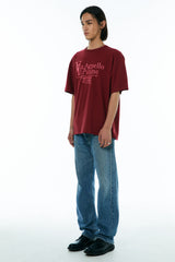 パニーノTシャツ/PANINO TEE [BURGUNDY]