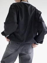 ピースナイロンスウェットシャツ / Piece Nylon Sweatshirt