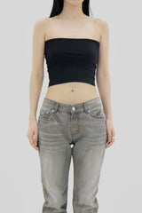 スリムベーシックチューブトップ / Slim Basic Tube Top (4color)