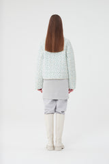 チェリーパッカブルキルティングジャケット / CHERRY PACKABLE QUILTING JACKET [IVORY]