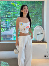 クールストレートカジュアルパンツ