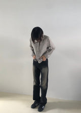 トレンディウォッシングデニムパンツ