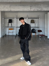 A Nock Deco Denim Pants (2color)