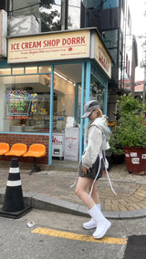 rustling wind string skirt