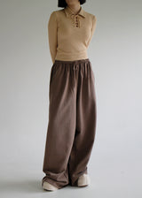 マストワイドトレーニングパンツ/Must wide training pants (2color)