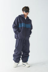 OG3Lフーデッドジャケット/BSR2223FWJK070 BSRBT OG 3L HOODED JACKET NAVY