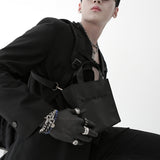 ブラック ライン カーブ チェーンブレスレット / [BLESSEDBULLET]black line CURVE chain bracele_10mm/13mm