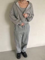 Melora hood zip-up set