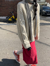 Remember corduroy long skirt 