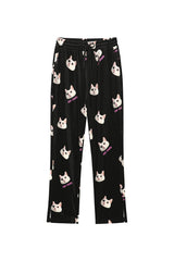 05キャットベルベットトラックパンツ / 0 5 cat velvet track pants (4579928866934)