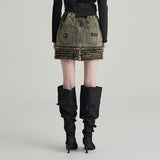 BLACK COLOR CANCAN SKIRT