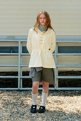 CHERRY BOHEMIAN HOODIE ANORAK [IVORY]