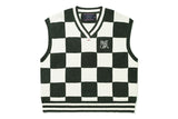 チェッカーボードテリーベスト/CHECKER BOARD TERRY VEST_GREEN