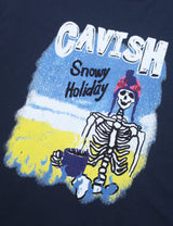 スノーウィホリデーロングスリーブTシャツ/SNOWY HOLIDAY LS TEE NAVY(CV2CFUT552A)