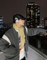 No.0509 twisted knit muffler (4color)