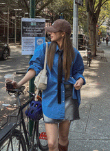 (UNISEX) ペッパーベーシックデイリーシャツ