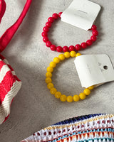 Color pearl ball bracelet