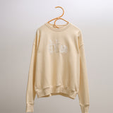 ガーデン EMB サムホールスウェットシャツ / GARDEN EMB THUMBHOLE SWEATSHIRTS-ECRU