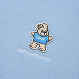 ウィティーバニーフーディージップアップ／WITTY BUNNY HOODIE ZIP UP [LIGHT BLUE]
