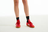 ウィティーバニースケッチグラフィックソックス／WITTY BUNNY SKETCH GRAPHIC SOCKS [CHARCOAL]