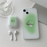 Green - Color Mushroom AirPods Case_matt
