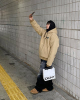 No.0554 canvas work hood padding JK (3color)