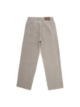 ピグメントワイドデニムパンツ / M188 PIGMENT WIDE DENIM PANTS_BROWN