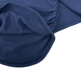 Halter-Neck Shirring Crop T