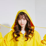 Oversize Anorack Hoodie Onepiece Yellow (6600737620086)