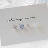 アイストゥインクルピアス / [4 set] Ice Twinkle Piercing Set