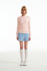 チェリーフロントポケットTシャツ／CHERRY FRONT POCKET T-SHIRT [SALMON]
