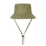 Waterproof String Bucket Hat Khaki