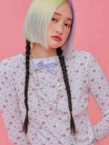 21SS Flower T-Shirt WHITE (6552552439926)