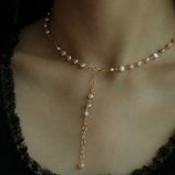 baby baroque pearl necklace (6680464588918)
