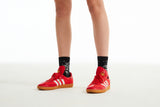 ウィティーバニースケッチグラフィックソックス／WITTY BUNNY SKETCH GRAPHIC SOCKS [CHARCOAL]