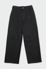 スプライスドデニムパンツ / Spliced Denim pants (black)